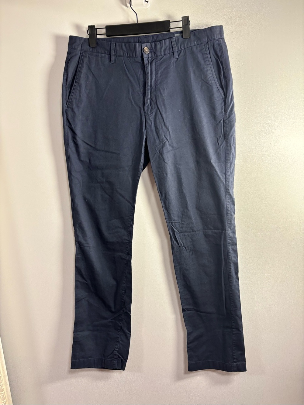 Bonobos Cotton Navy Blue Chinos